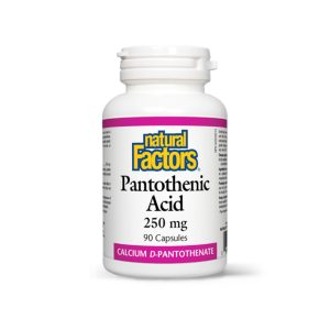 vitamina b5 - acid pantotenic- vitamina antistres - natural factors