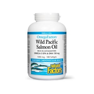 ulei de somon salbatic - wild pacific salmon oil natural factors